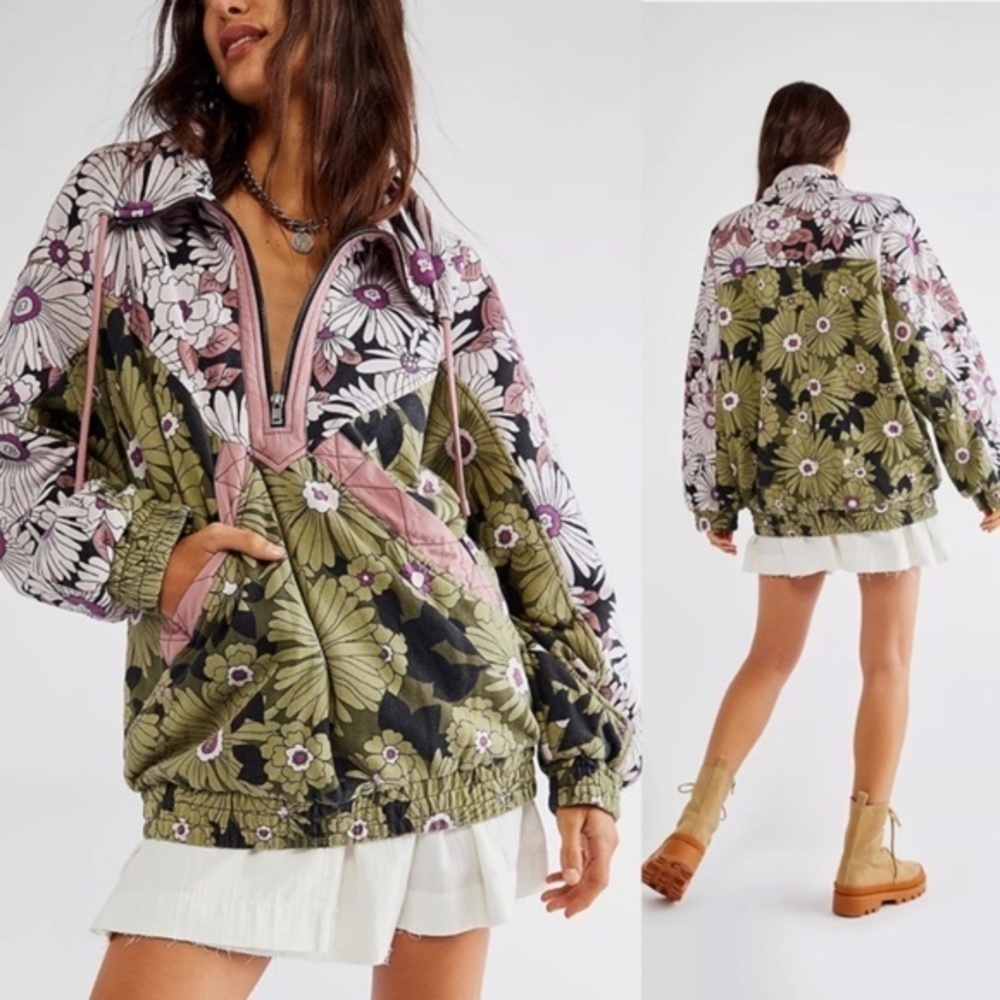 Free People Wilder Dolman Pullover Jacket M - Picture 2 of 10